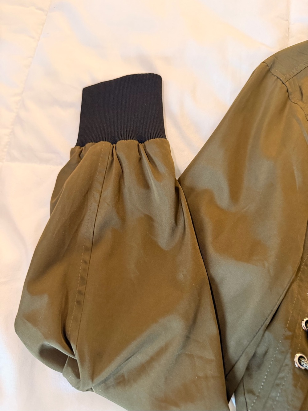 Cropped bomber jacket - Picture 3 of 5
